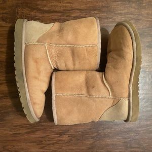 Sand colored ugg boots